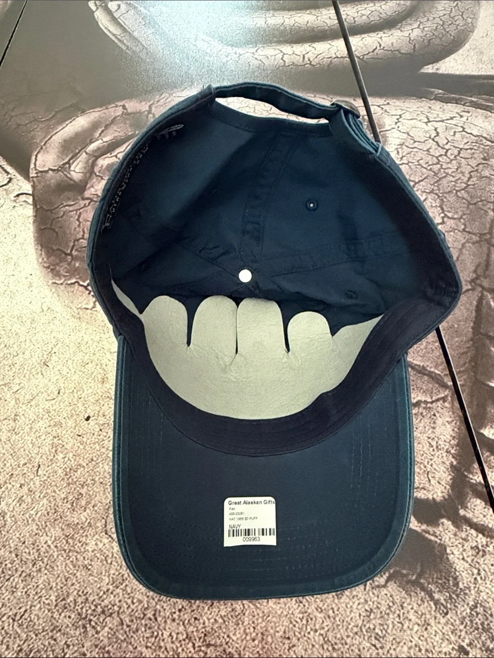 Ketchikan Alaska 1959 Embroidered Baseball Cap - Navy & Yellow
